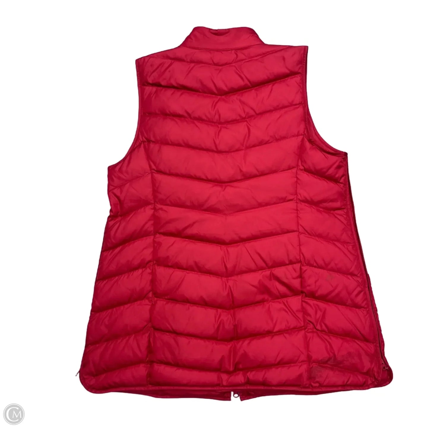 Vest Puffer & Quilted By J. Jill In Red, Size: L
