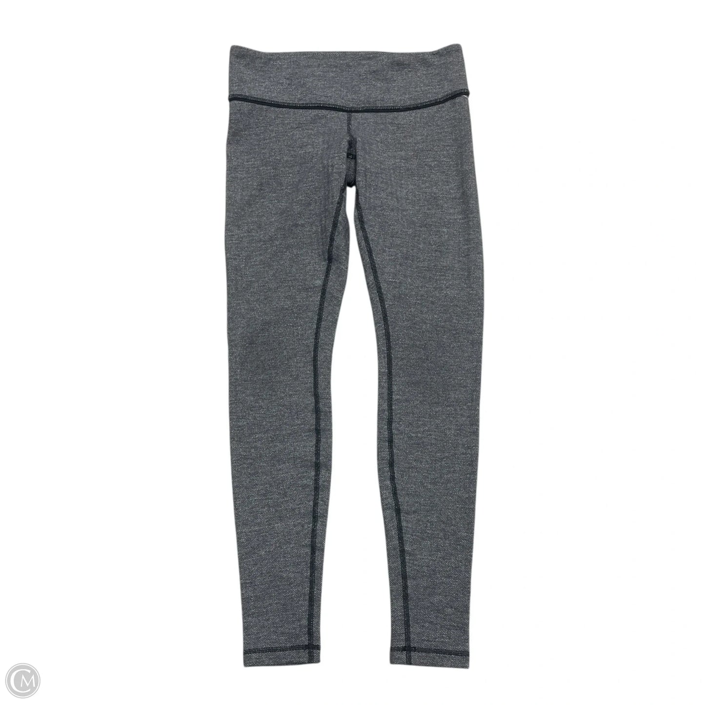 Athletic Leggings By Lululemon In Grey, Size: M