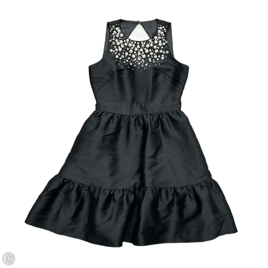 Dress Designer By Kate Spade In Black & Silver, Size: Xs
