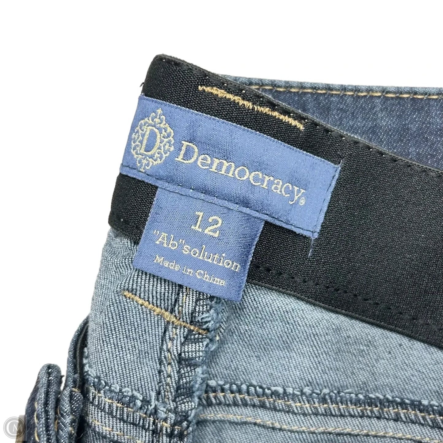 Jeans Boot Cut By Democracy In Blue Denim, Size: 12