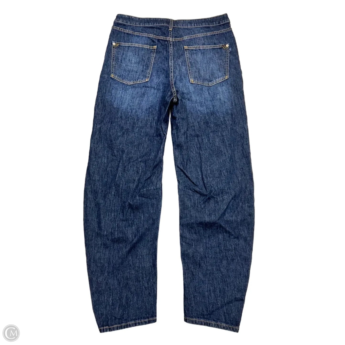 Jeans Boyfriend By Pilcro In Blue Denim, Size: 12l