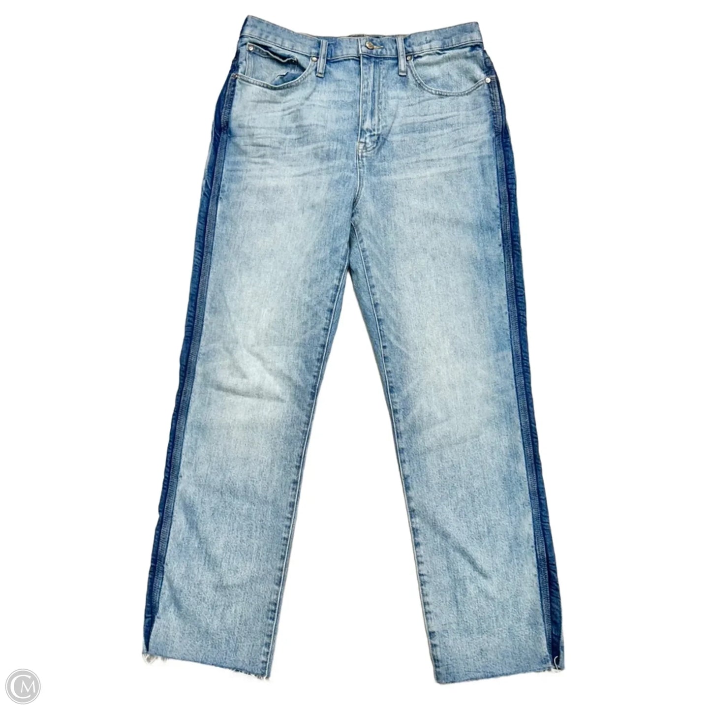 Jeans Straight By Point Sur In Blue Denim, Size: 14l