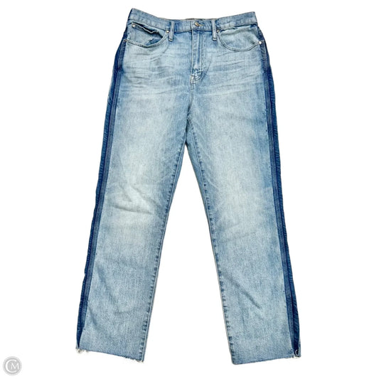 Jeans Straight By Point Sur In Blue Denim, Size: 14l