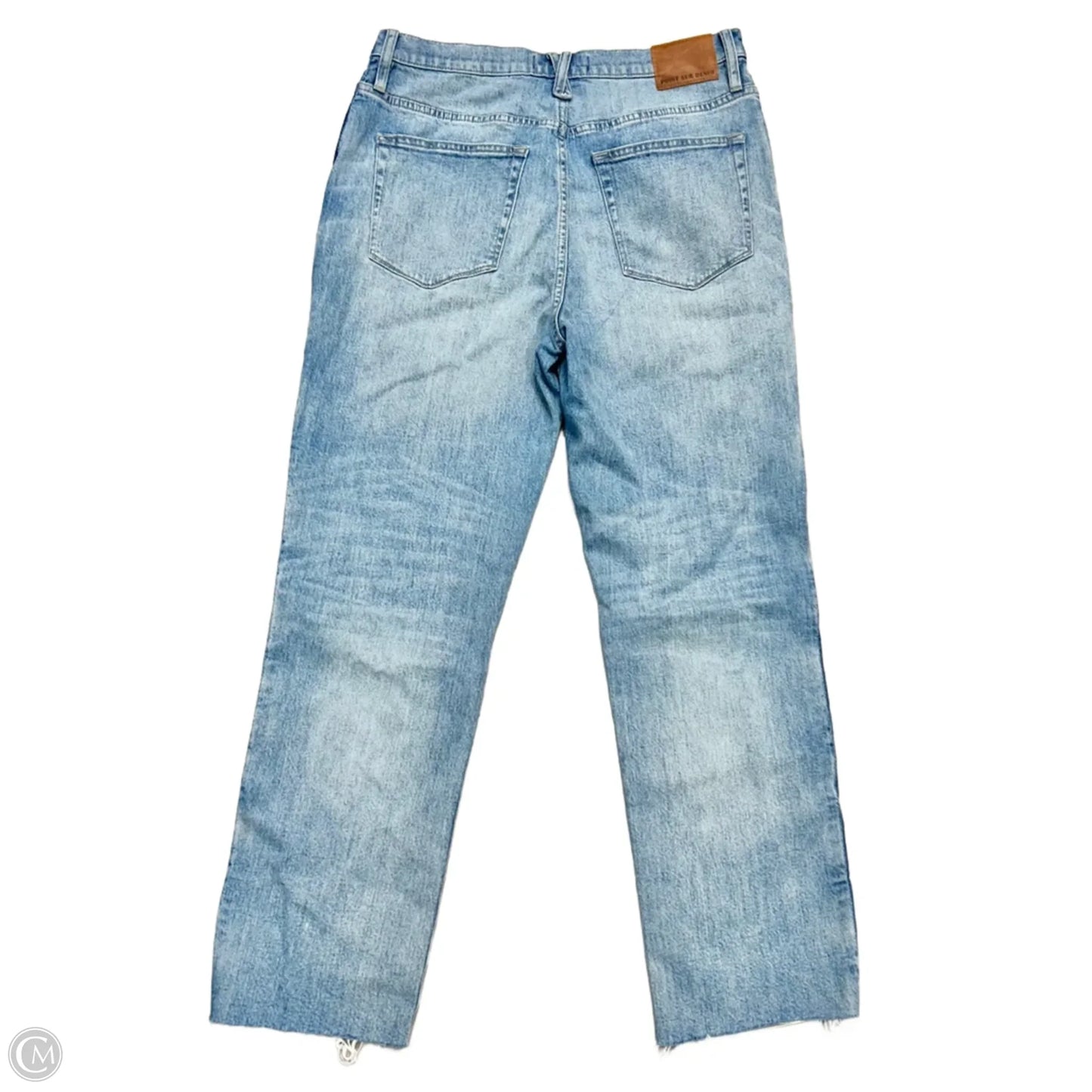 Jeans Straight By Point Sur In Blue Denim, Size: 14l