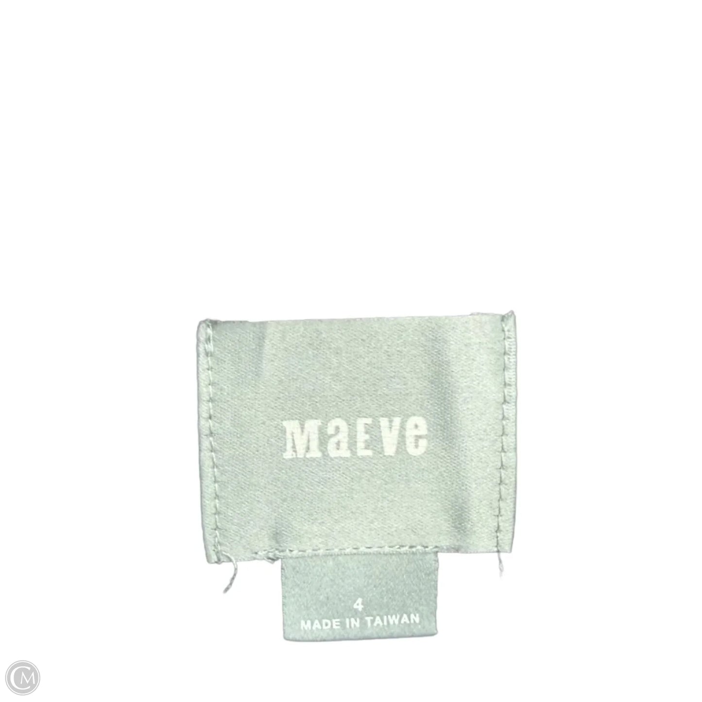 Skirt Midi By Maeve In Blue & Yellow, Size: 4