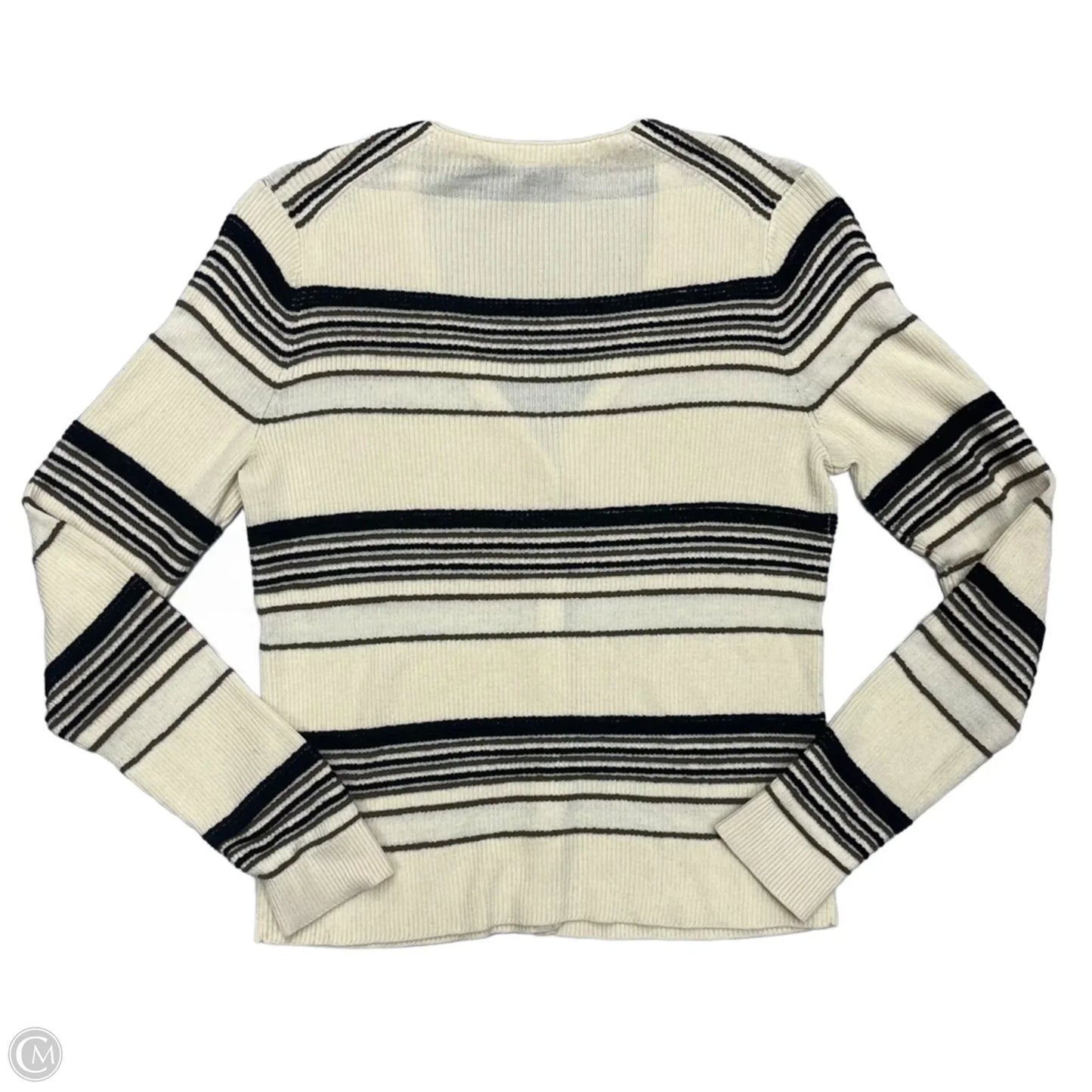 Cardigan By Theory In Black & Tan, Size: M