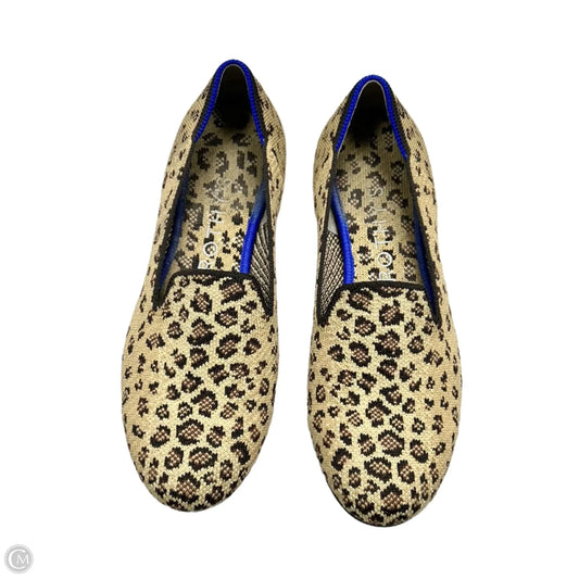 Shoes Flats By Rothys In Leopard Print, Size: 7.5