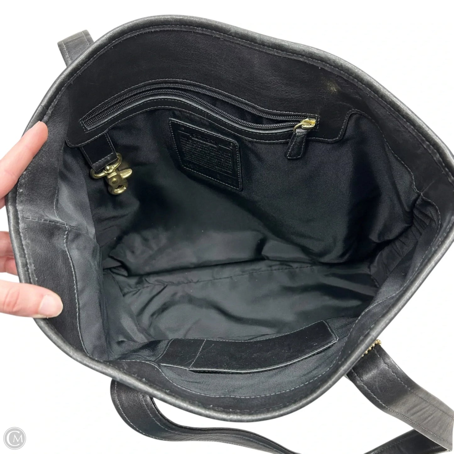 Handbag Designer By Coach, Size: Large