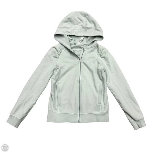 Athletic Jacket By Lululemon In Pale Mint, Size: S