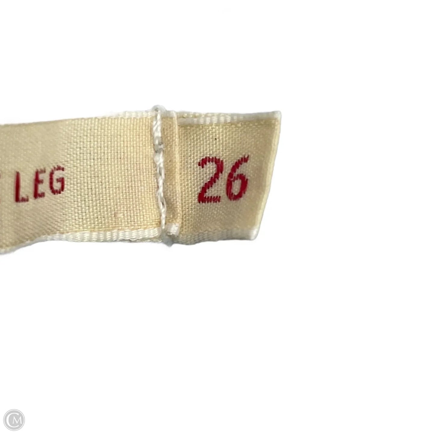 Jeans Straight By Levis In Blue Denim, Size: 2