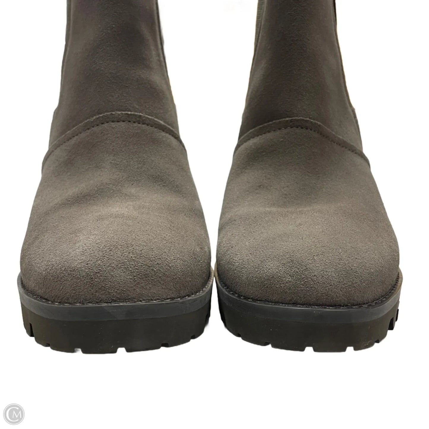 Boots Designer By Ugg In Grey, Size: 10