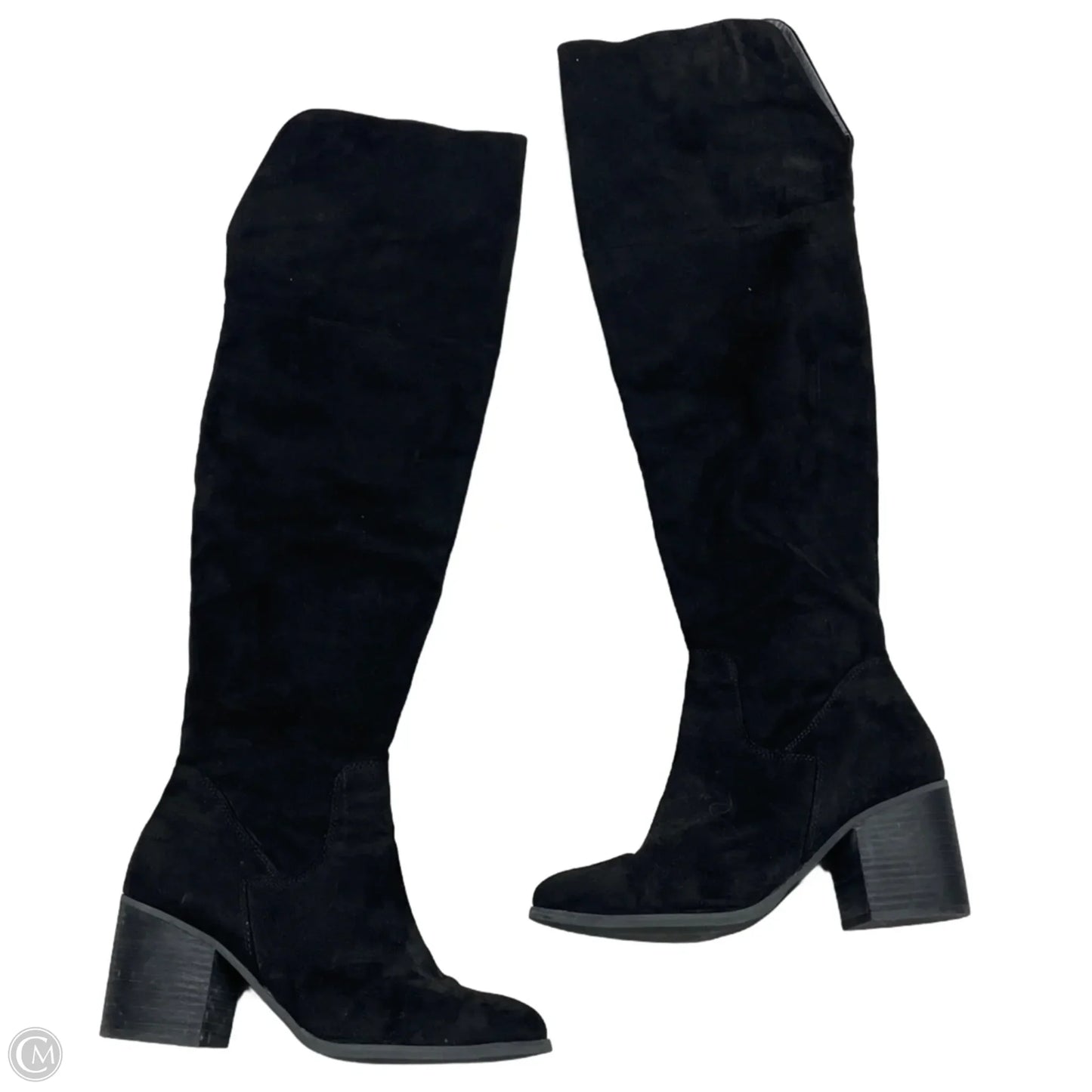 Boots Knee Heels By Bp In Black, Size: 9