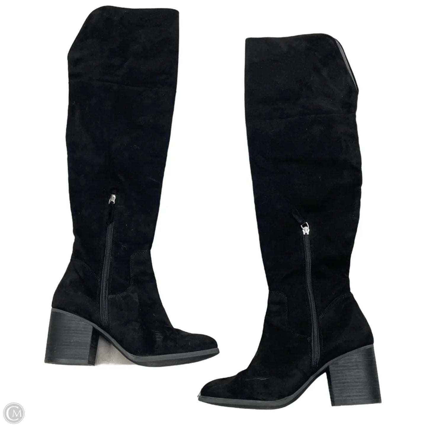 Boots Knee Heels By Bp In Black, Size: 9