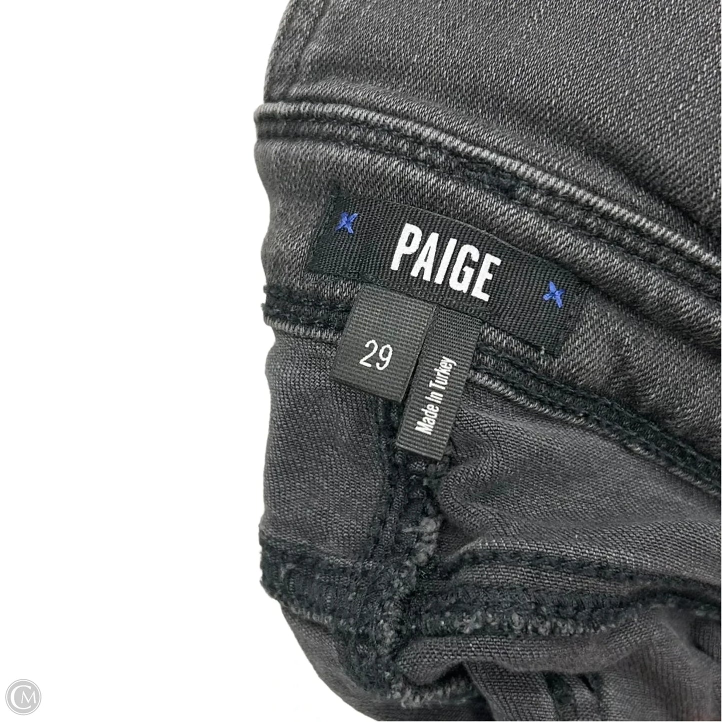 Overalls By Paige In Black Denim, Size: M