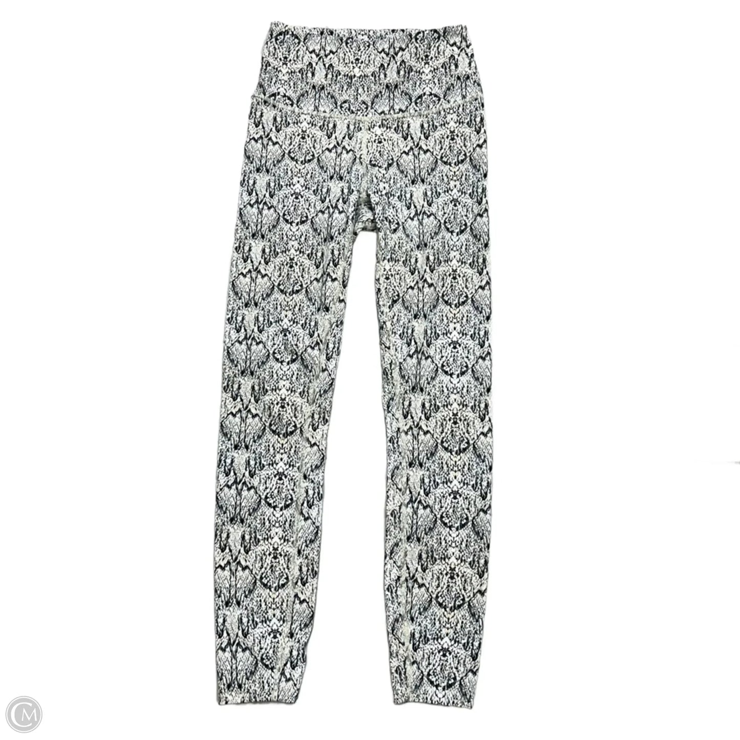 Athletic Leggings By Varley In Snakeskin Print, Size: Xs