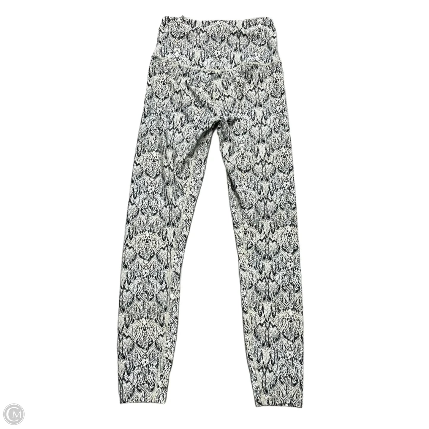 Athletic Leggings By Varley In Snakeskin Print, Size: Xs
