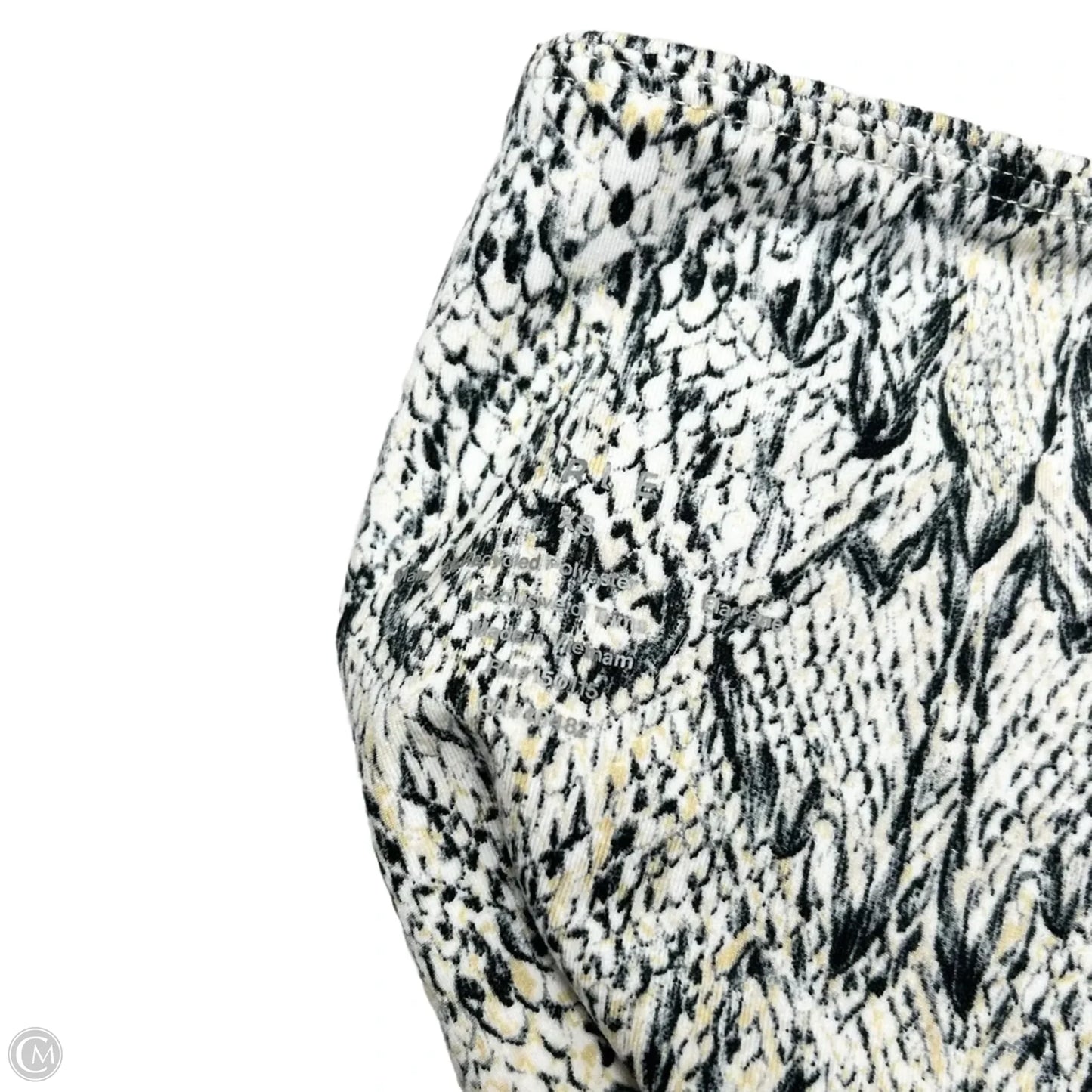 Athletic Leggings By Varley In Snakeskin Print, Size: Xs