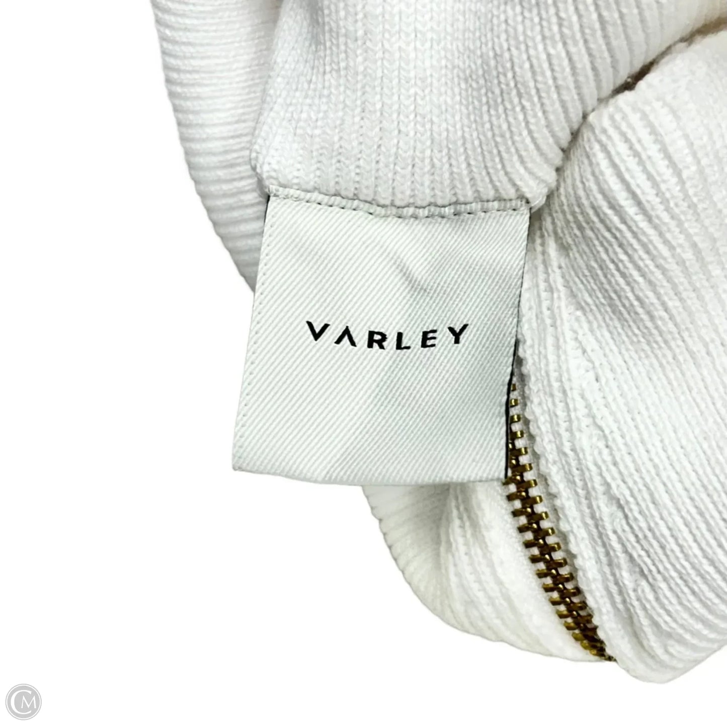 Sweatshirt Collar By Varley In White & Pink Size: Xs