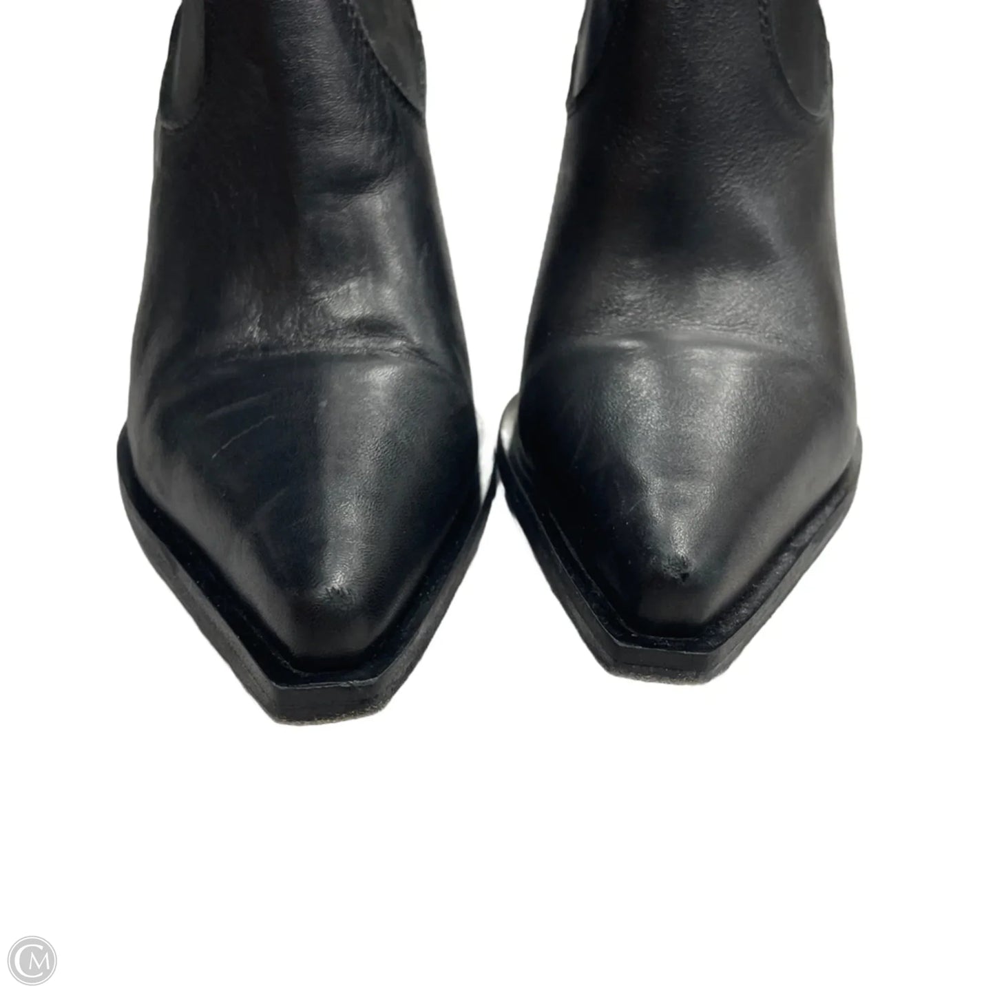 Boots Ankle Heels By Free People In Black & Blue, Size: 7.5