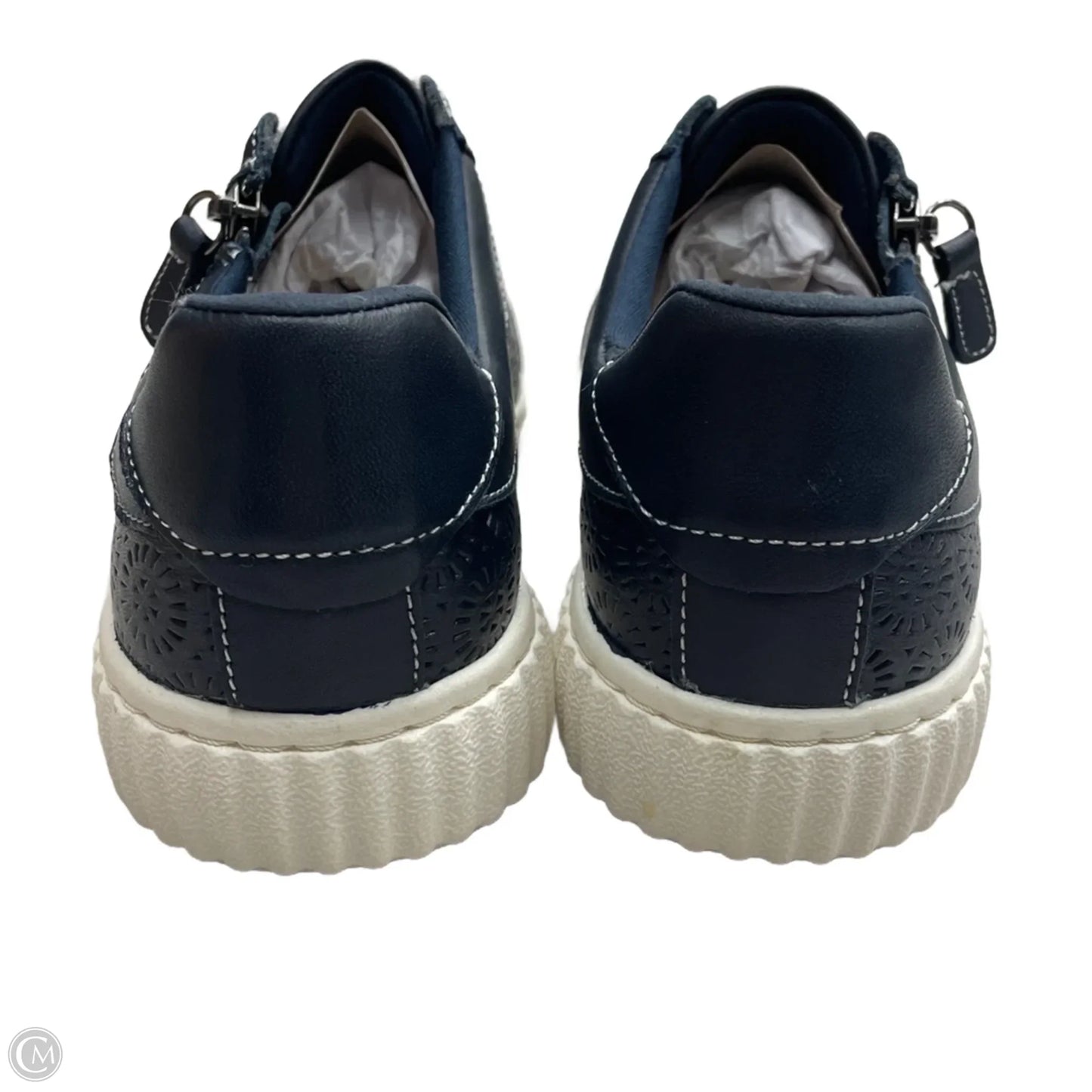 Shoes Sneakers By Clarks In Navy, Size: 8.5