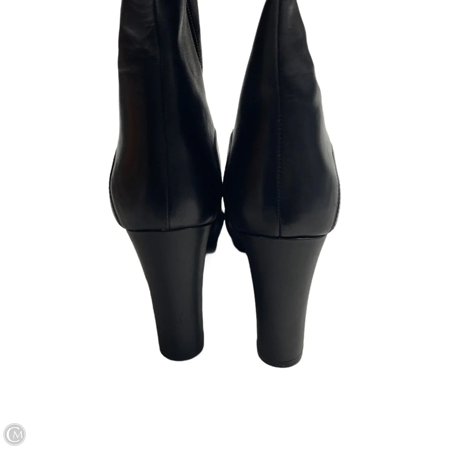 Boots Knee Heels By Nine West In Black, Size: 11