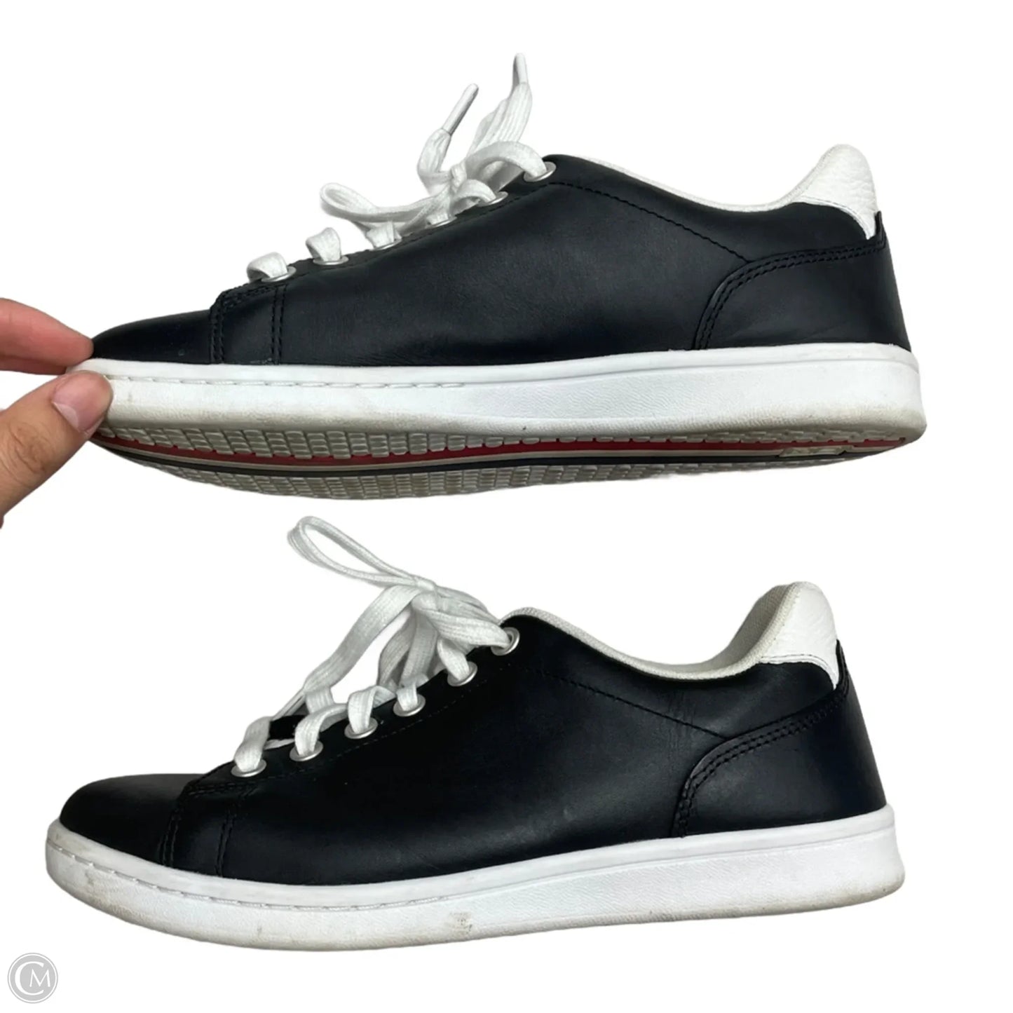 Shoes Sneakers By Love In Black & White, Size: 8