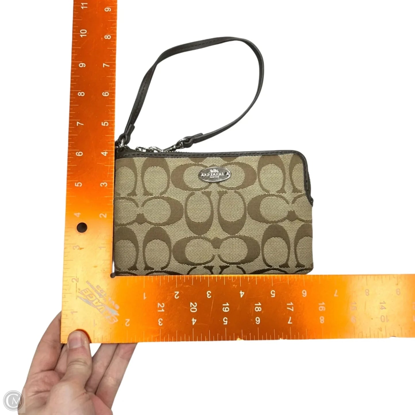 Wristlet Designer By Coach, Size: Small