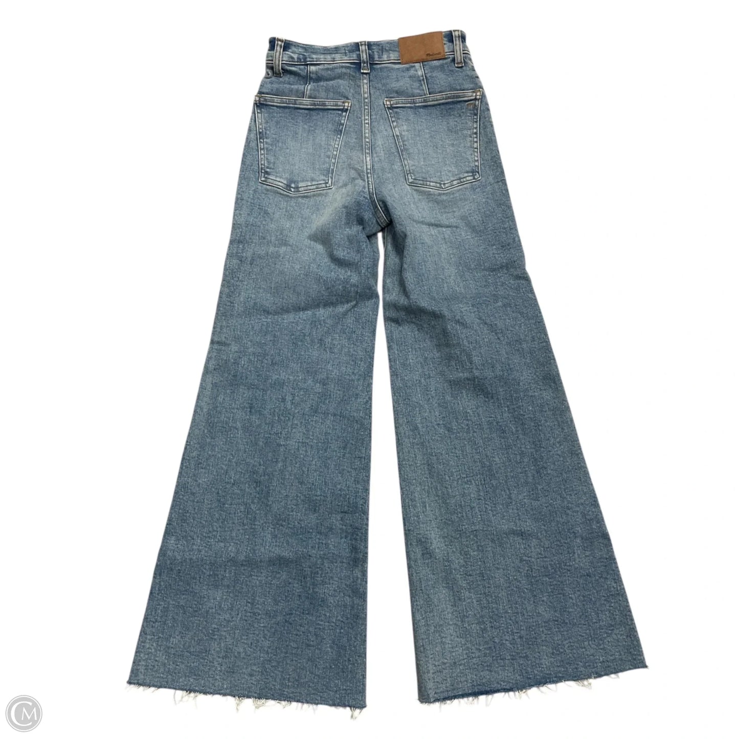 Jeans Boot Cut By Madewell In Blue Denim, Size: 0