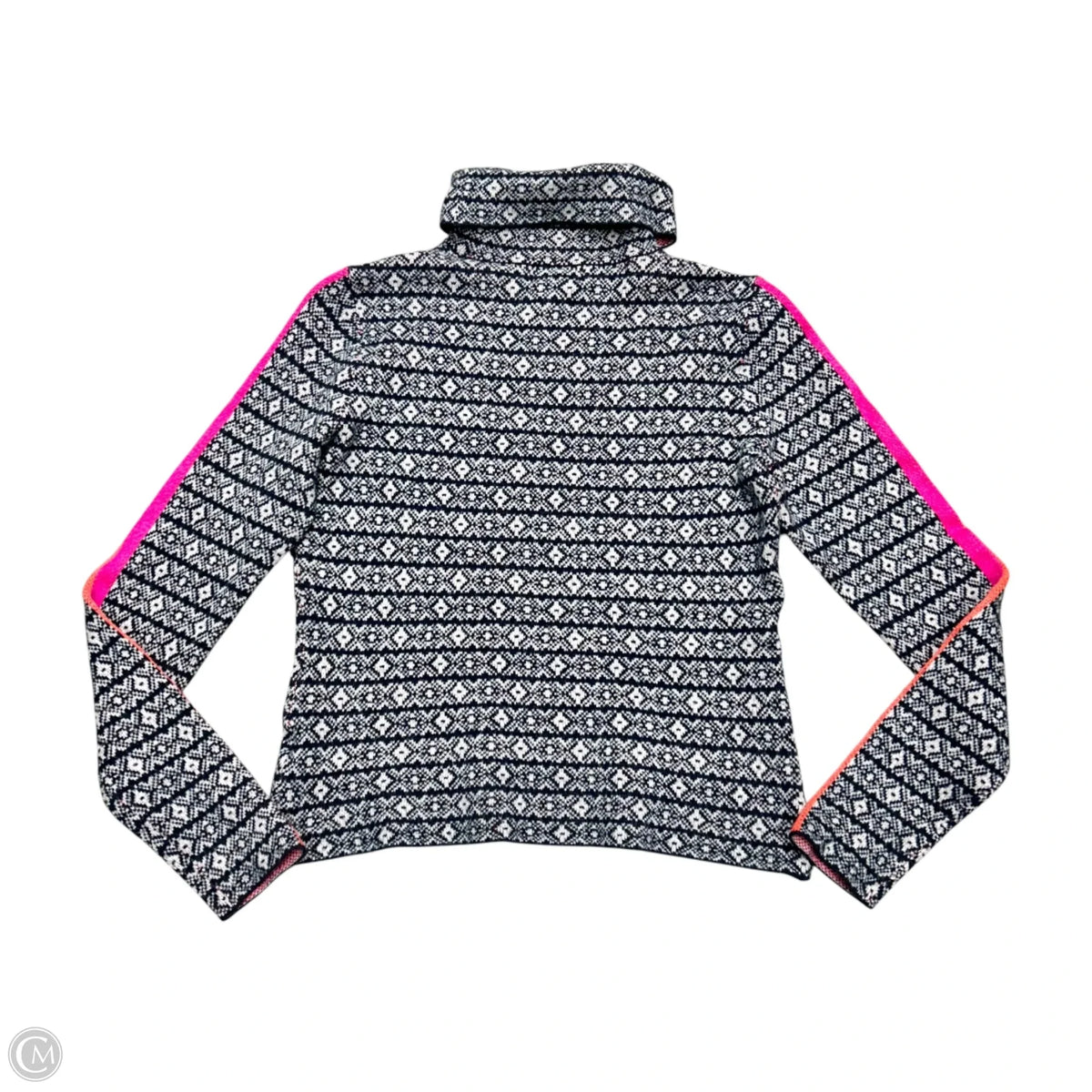 Sweater By Maeve In Blue & White, Size: M