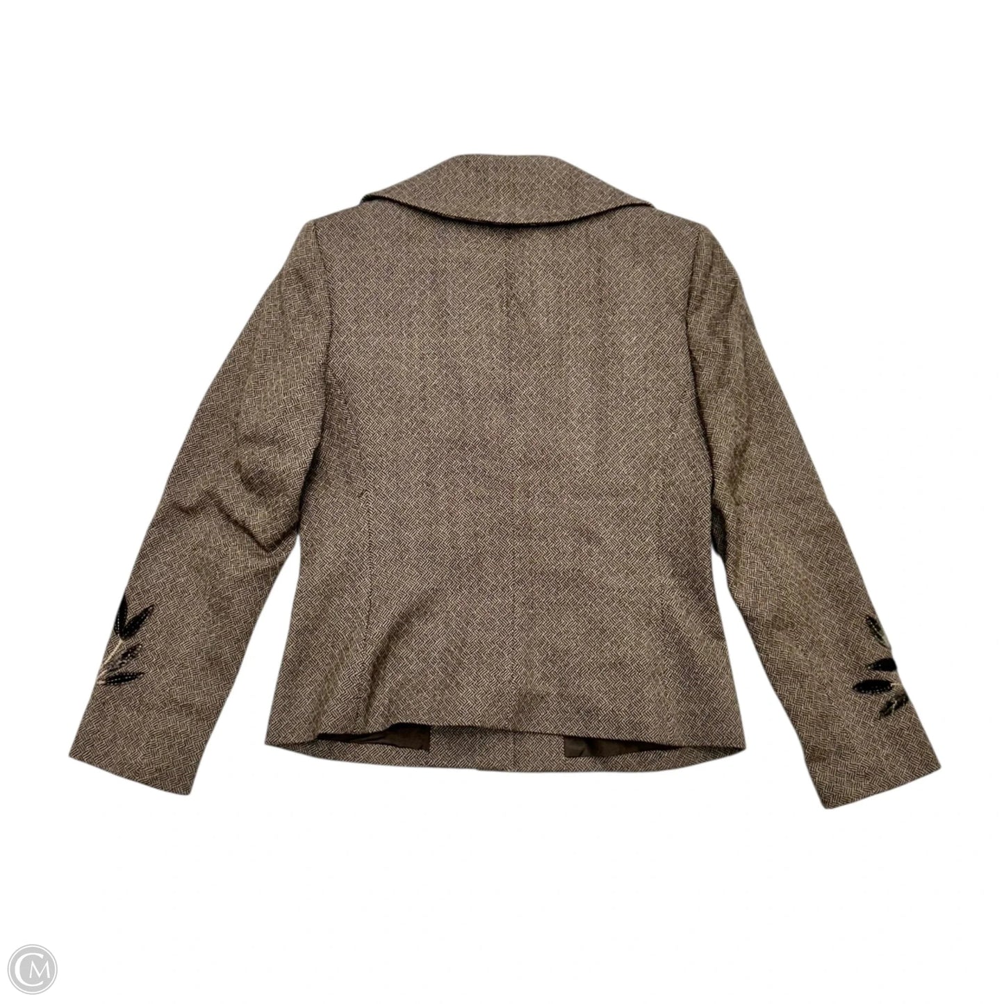 Blazer By Dana Buchman In Brown, Size: Sp