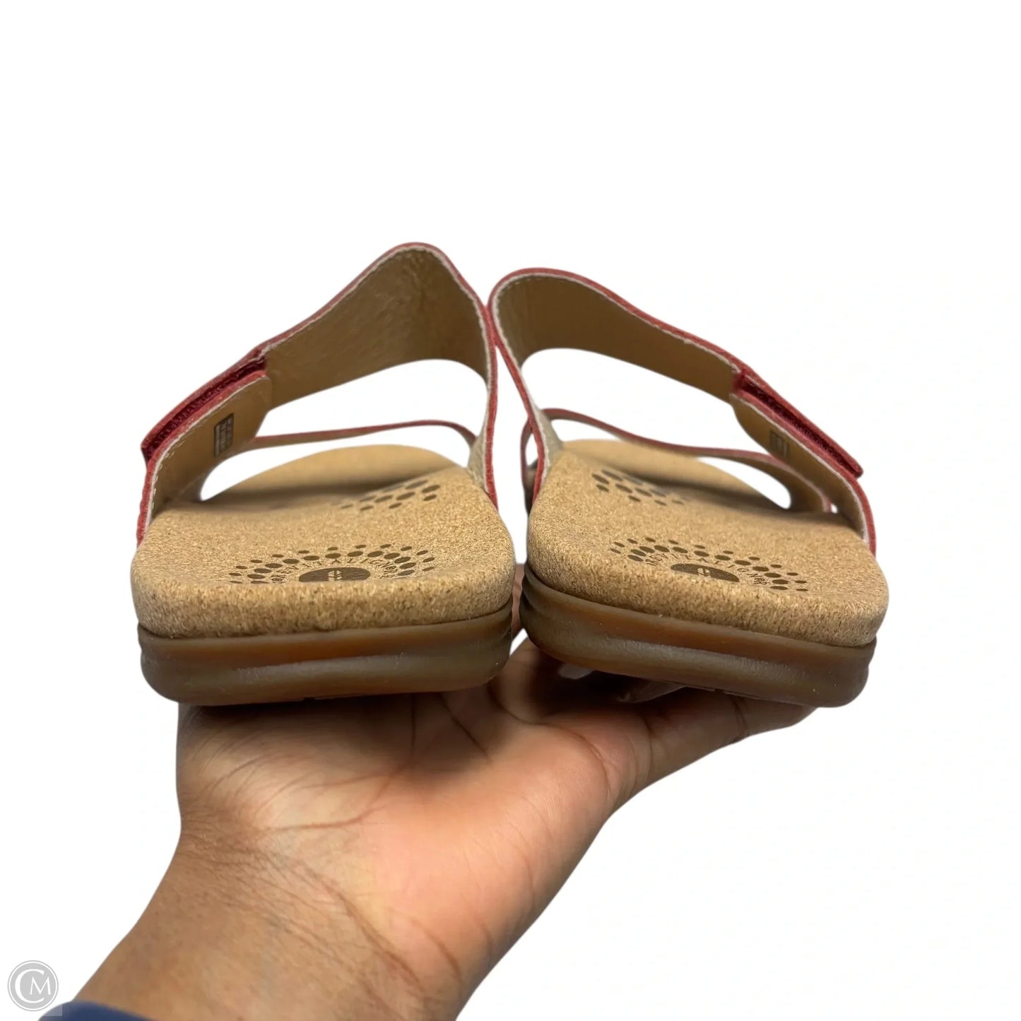 Sandals Flats By Revitalign In Red, Size: 7