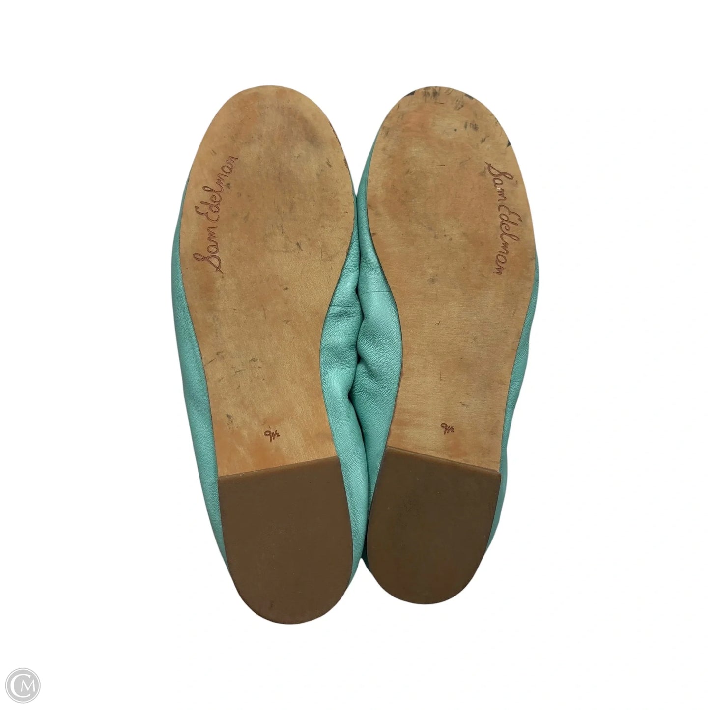 Shoes Flats By Sam Edelman In Teal, Size: 9.5