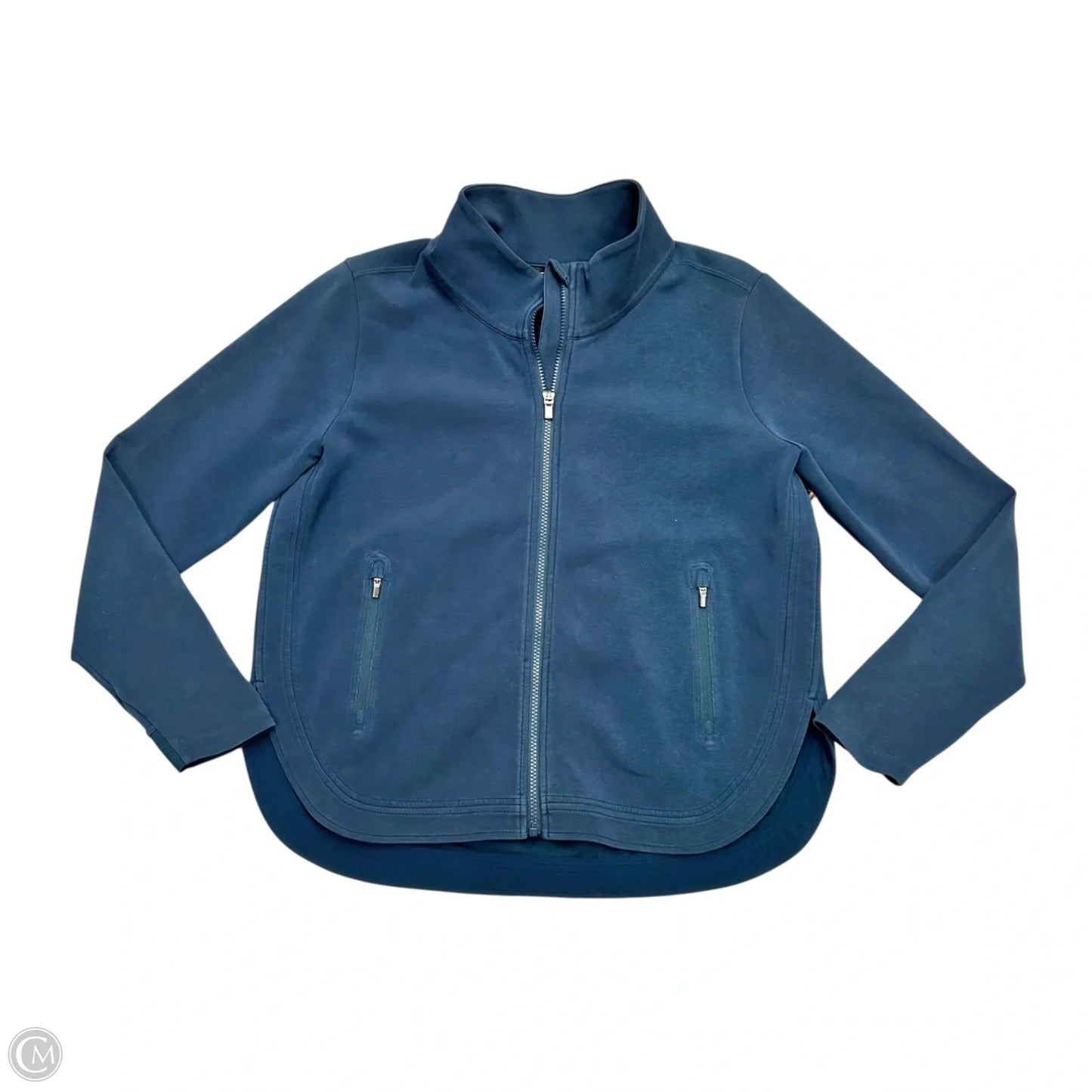Athletic Jacket By Athleta In Navy, Size: L