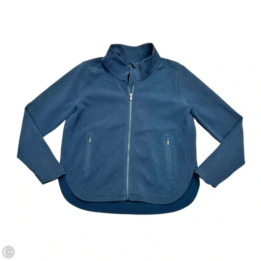 Athletic Jacket By Athleta In Navy, Size: L
