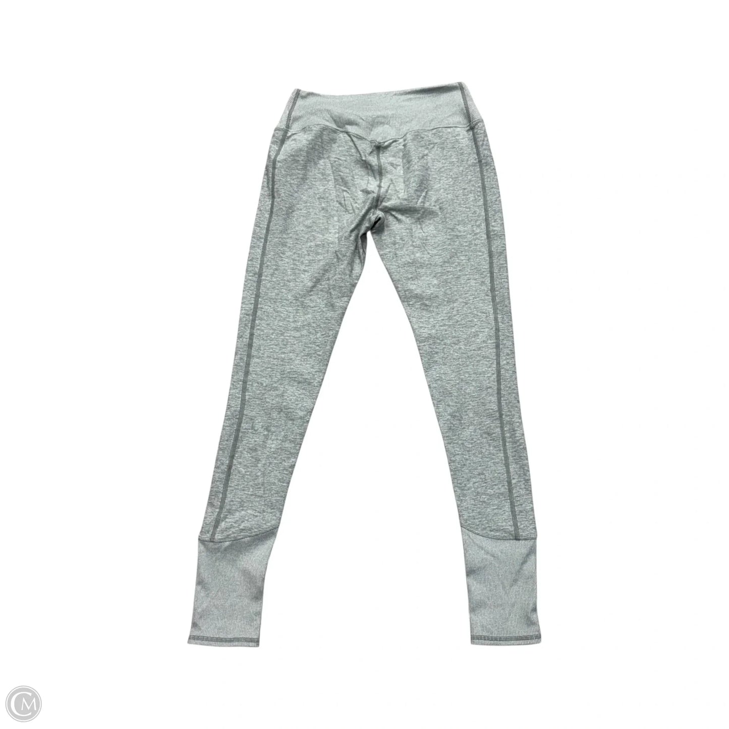 Athletic Leggings By Alo In Grey, Size: M
