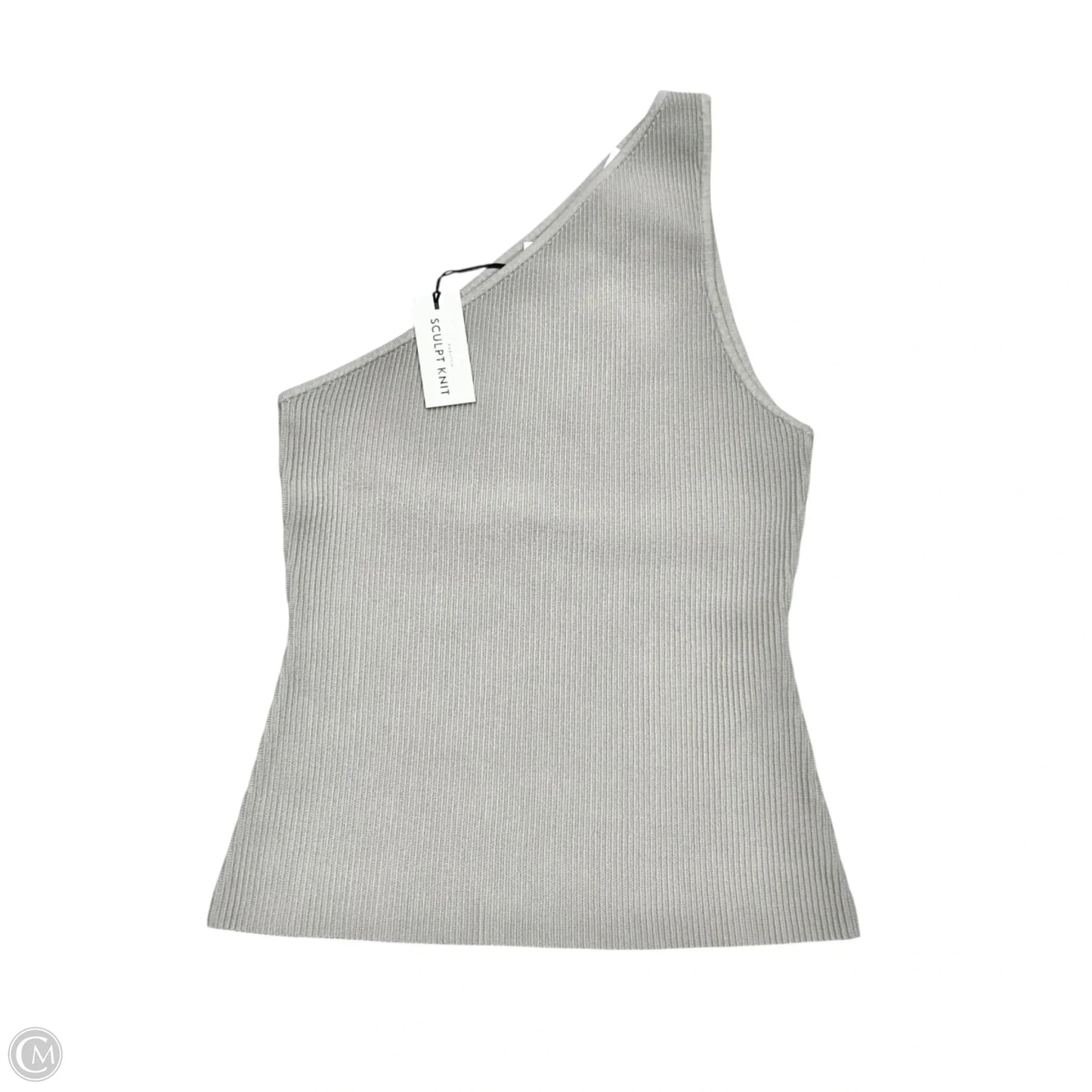 Top Sleeveless By Babaton In Grey, Size: L