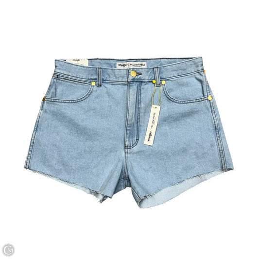 Shorts By Wrangler In Blue Denim, Size: 10
