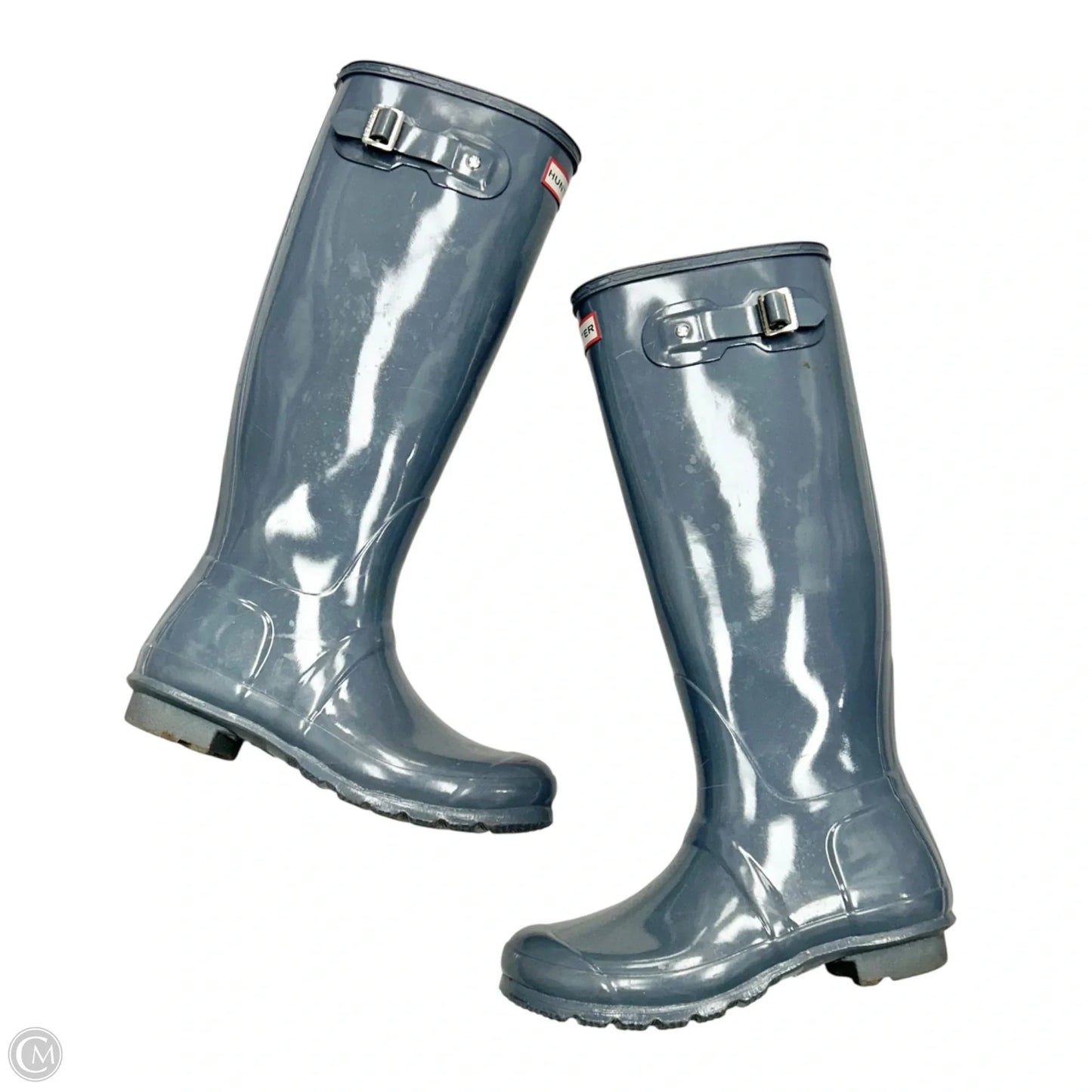 Boots Rain By Hunter In Grey, Size: 8