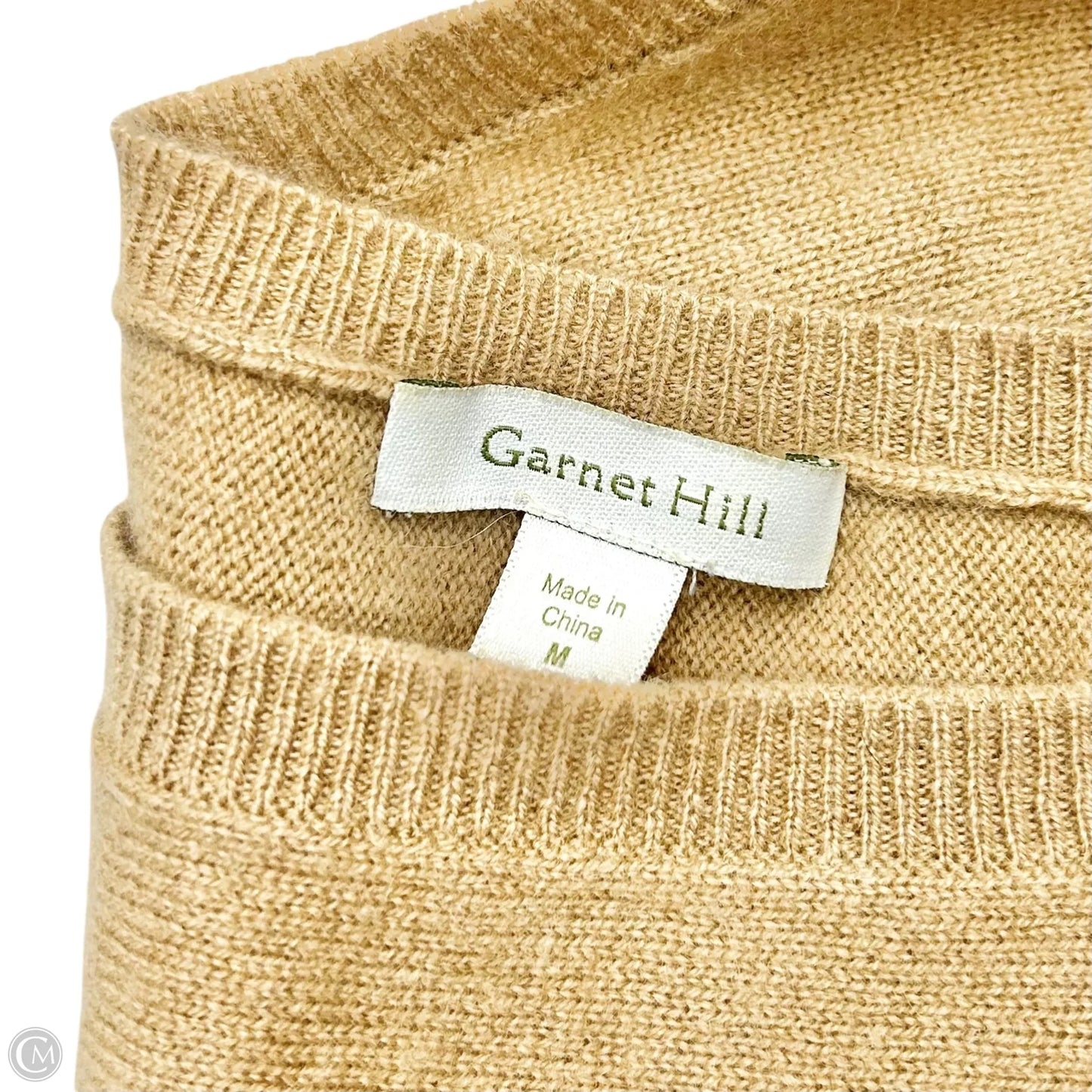 Sweater Cashmere By Garnet Hill In Brown, Size: M