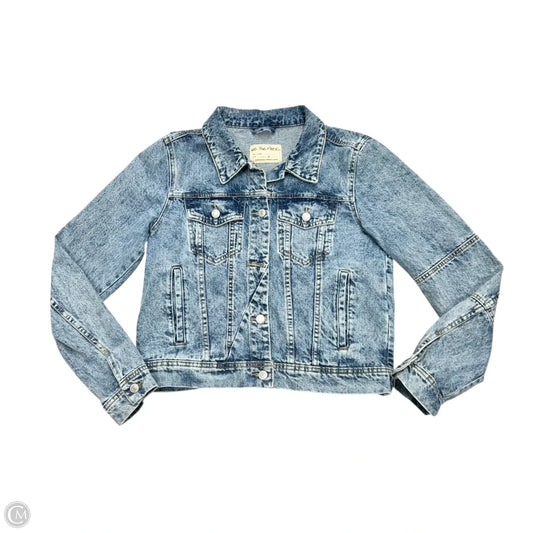 Jacket Denim By We The Free In Blue Denim, Size: M