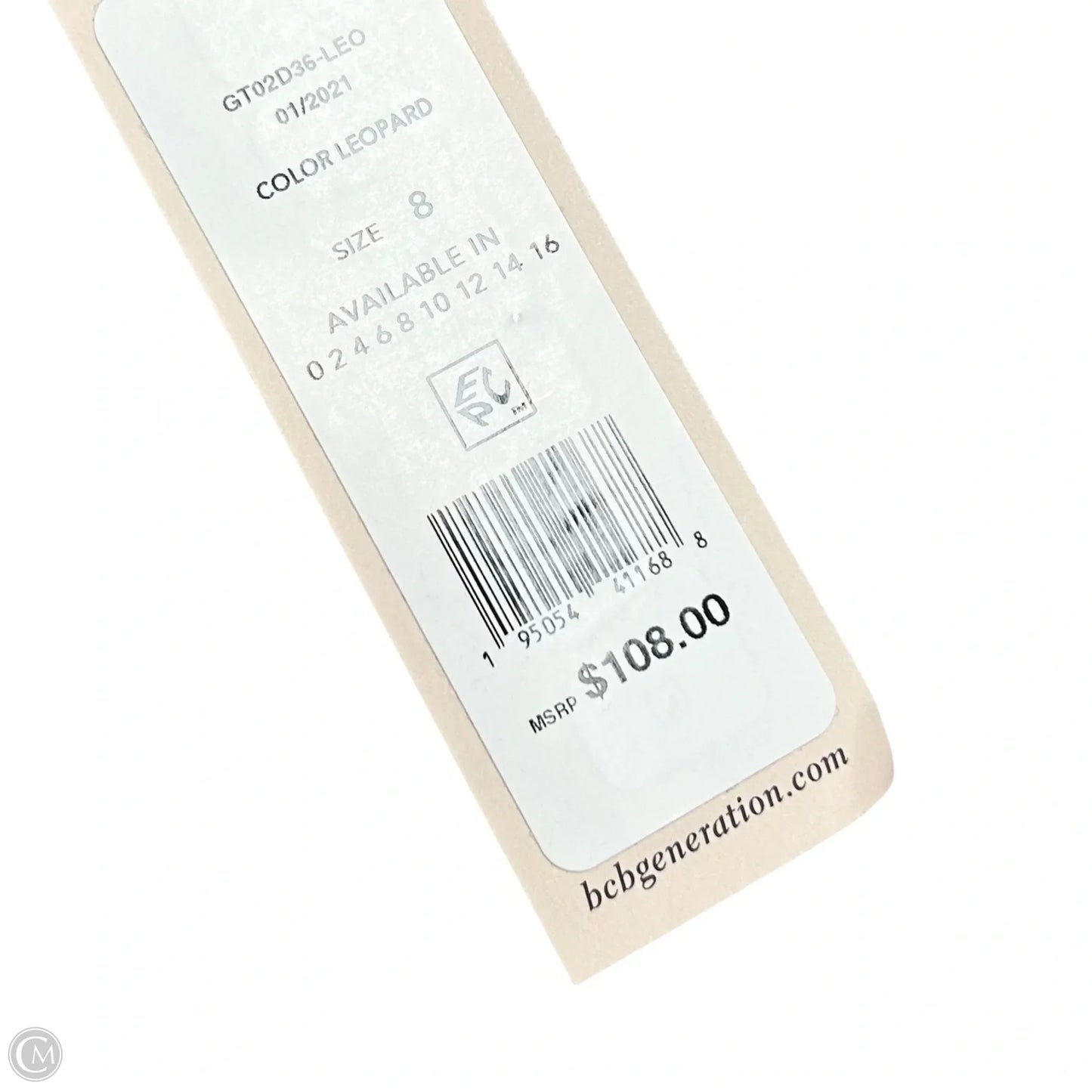 Dress Casual Short By Bcbgeneration In Leopard Print, Size: M