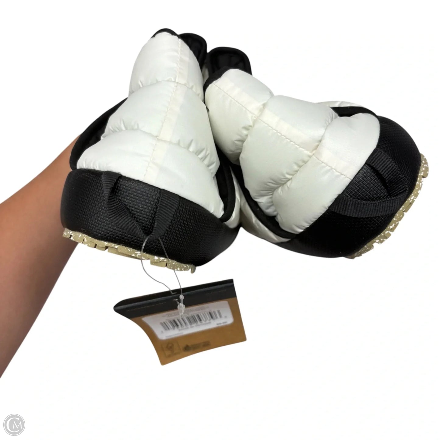 Boots Ankle Flats By The North Face In Black & White, Size: 9
