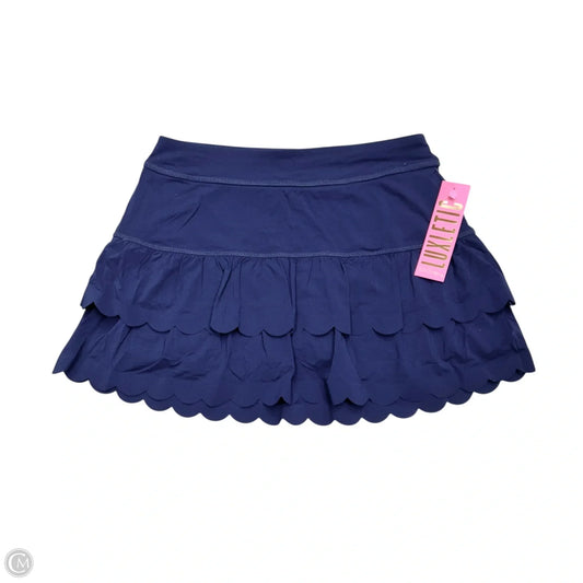 Skort Designer By Lilly Pulitzer In Navy, Size: S