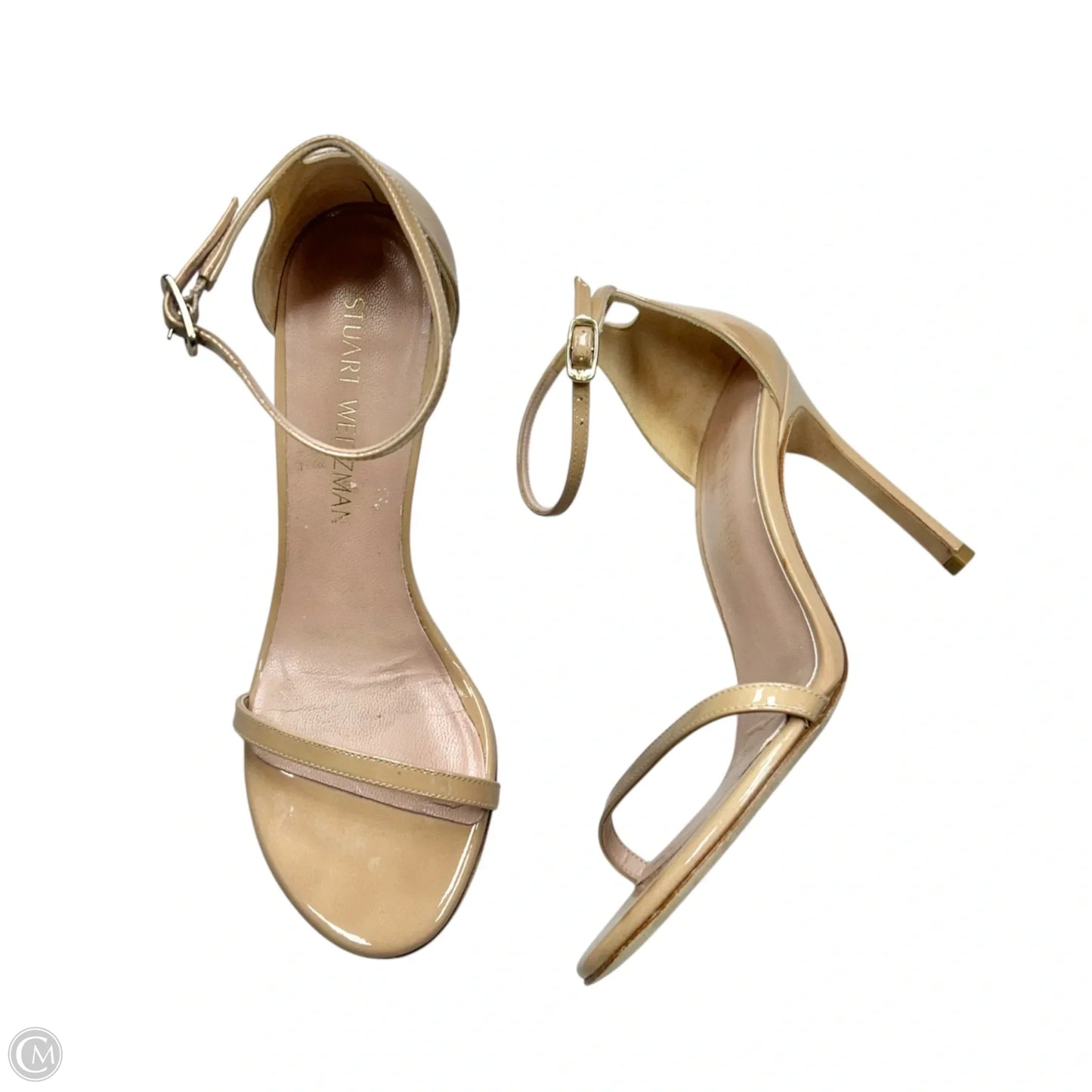 Sandals Designer By Stuart Weitzman In Tan, Size: 7