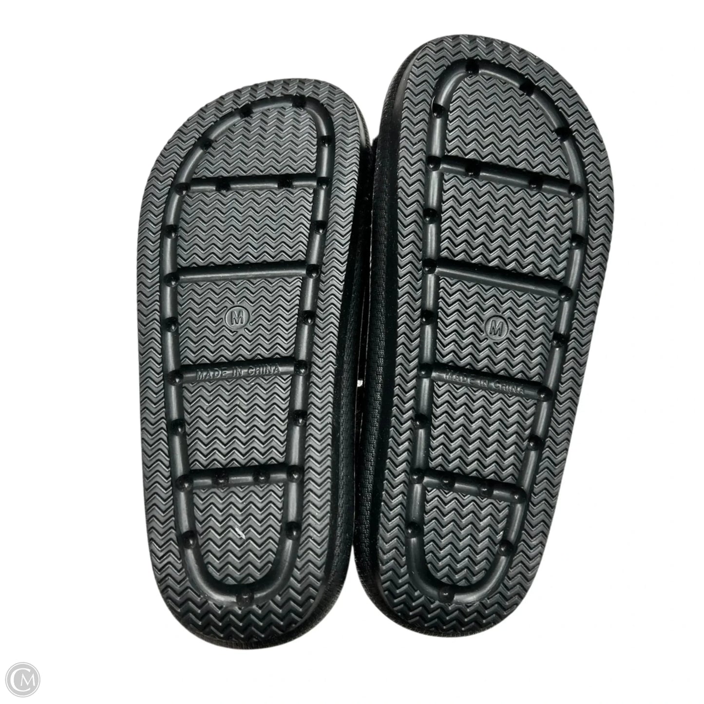 Slippers Flats By 32 Degrees In Black, Size: 7.5-8.5