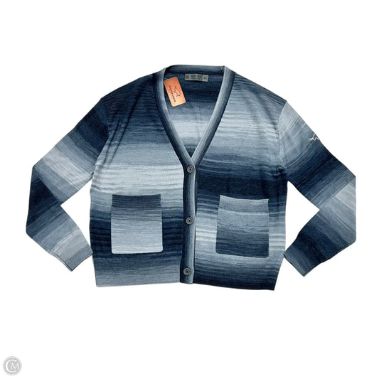 Cardigan By G Fore In Blue, Size: Xs