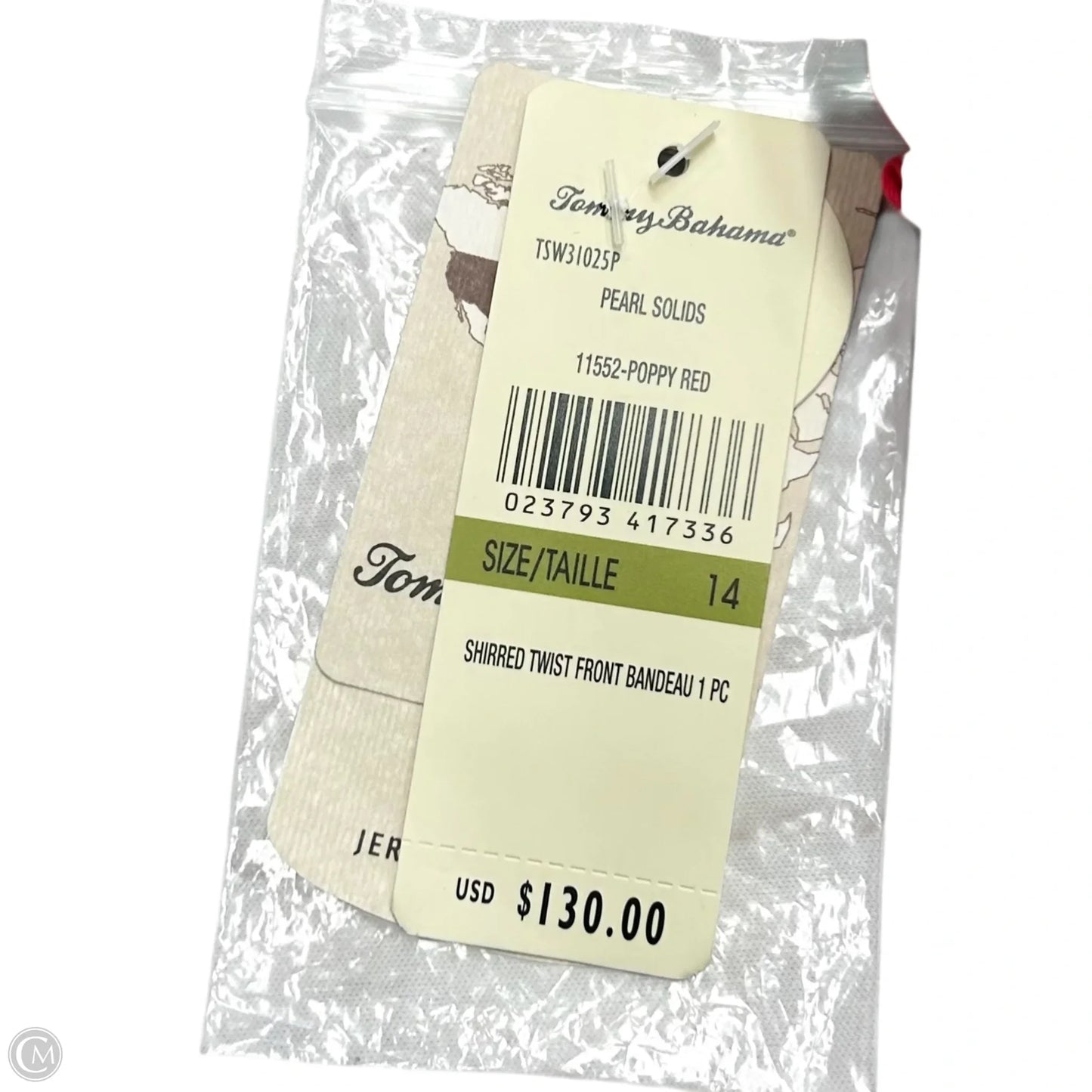 Swimsuit By Tommy Bahama In Red, Size: L