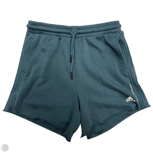 Athletic Shorts By Adidas In Blue, Size: L