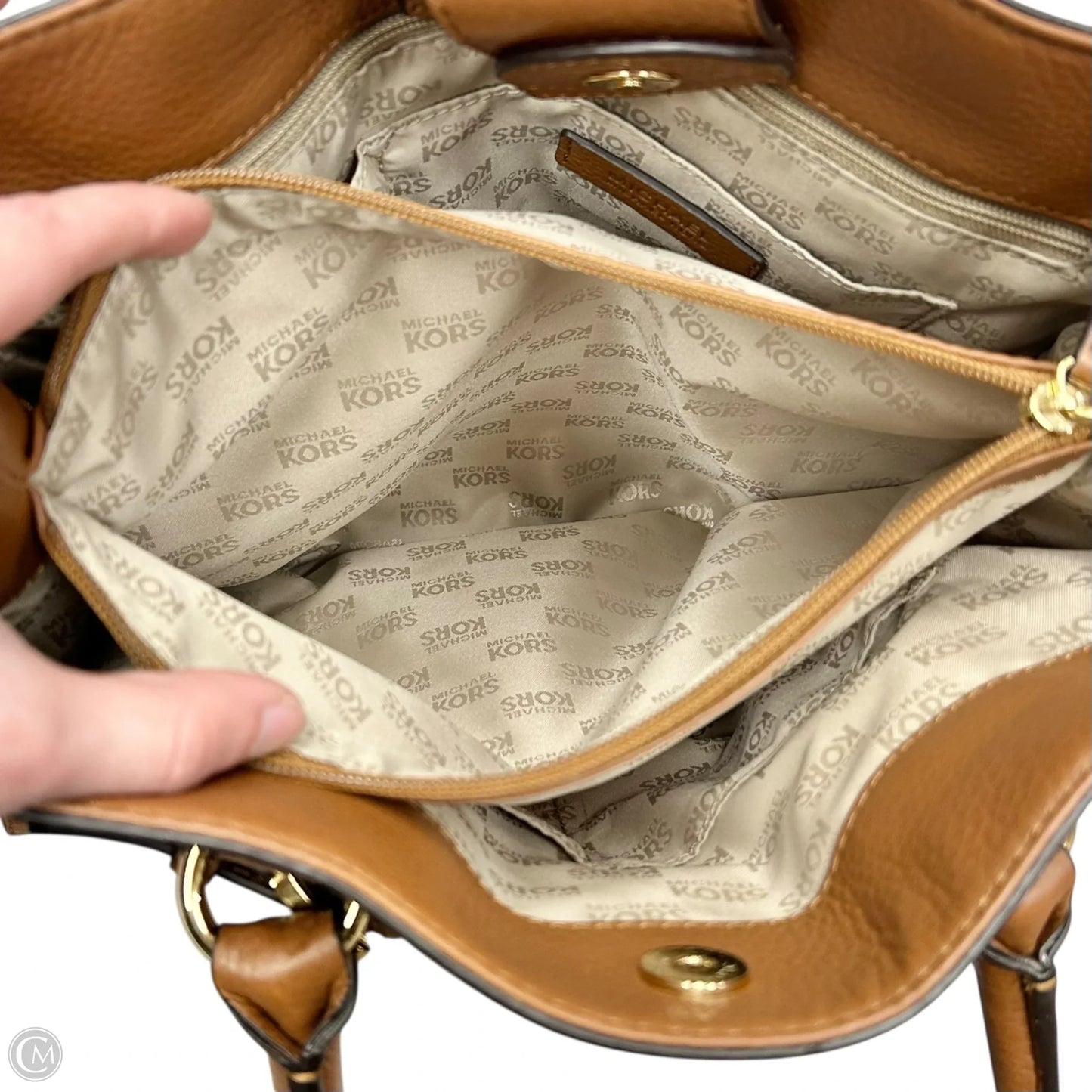 Handbag Designer By Michael Kors, Size: Medium