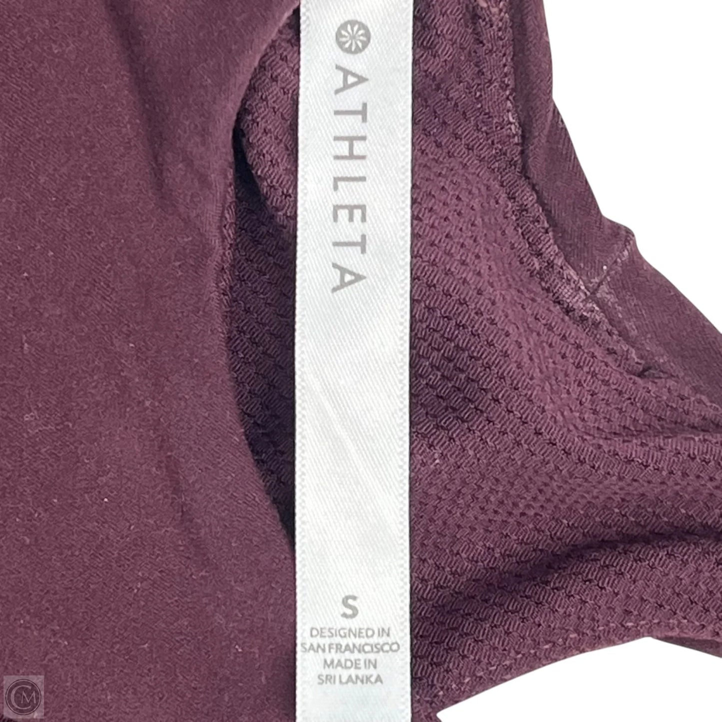 Athletic Bra By Athleta In Maroon, Size: S